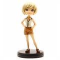 Feisty Blonde Girl Anime Figure - Highly Detailed Maquette