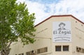 Facade of the sobrasada factory of the company El Zagal