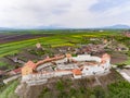 Feldioara Marienburg medieval fortress near Brasov, Romania, Th Royalty Free Stock Photo