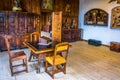 FELDKIRCH, AUSTRIA, JULY 25, 2016: Interior of the schattenberg castle in Feldkirch, Austria....IMAGE Royalty Free Stock Photo