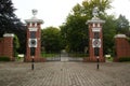 Feldwick Gates,Invercargill Royalty Free Stock Photo