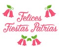 Felices Fiestas Patrias Royalty Free Stock Photo