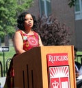 Groundbreaking Ceremony For Paul Robeson Plaza