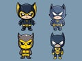 Feline Fury - Cartoon Cat in Wolverine Suit Royalty Free Stock Photo