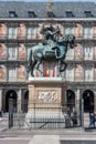 Felipe III statue Royalty Free Stock Photo