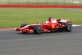 Felipe Massa Ferrari at Silverstone Royalty Free Stock Photo