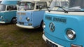 Three Classic VW Camper vans par