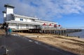 Felixstowe, Suffolk, UK: Beach, promenade and pier