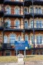 Felixstowe Suffolk UK September 17 2021: The old Cliff Hotel on Felixstowe seafront that has been converted into luxury apartments Royalty Free Stock Photo