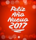 Feliz Ano nuevo 2017 - Spanish translation: happy new year 2017