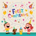 Feliz Cumpleanos - Happy Birthday in Spanish