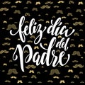 Feliz Dia del Padre Father Day greeting card in Spanish