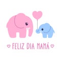 Feliz Dia Mama Royalty Free Stock Photo