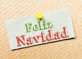 Feliz Navidad Message