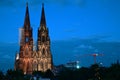 Night Koln Dom Royalty Free Stock Photo