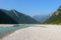 Fella river, Northeast Italy Royalty Free Stock Photo