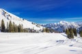 Fellhorn Ski resort, Bavarian Alps, Oberstdorf, Germany