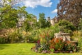 Fellows Garden in Balliol College. Oxford, England Royalty Free Stock Photo