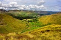 Hartsop Dodd high above Hartsop Royalty Free Stock Photo