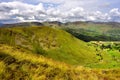 Hartsop Dodd high above Hartsop Royalty Free Stock Photo