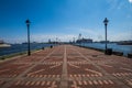 Fells Point/ Canton Waterfront in Baltimore, Maryland Royalty Free Stock Photo