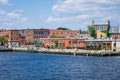 Fells Point/ Canton Waterfront in Baltimore, Maryland Royalty Free Stock Photo