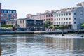 Fells Point/ Canton Waterfront in Baltimore, Maryland Royalty Free Stock Photo