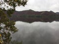 Fells reflecting in Thirlmere Reservoir