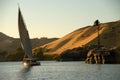 Felluca on the Nile Royalty Free Stock Photo