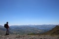 Fellwalker view to Derwentwater from Blencathra UK