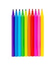 Felt Tip Pens. Multicolored Felt-Tip Pens isolated. Colorful markers pens Royalty Free Stock Photo