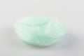 Felt wool mint green color swatch. Shallow depth of field. Royalty Free Stock Photo