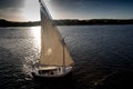 Felucca on river Nile Royalty Free Stock Photo