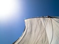 A felucca or sailing boat on the River Nile Royalty Free Stock Photo
