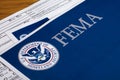 FEMA US Homeland Security Form Royalty Free Stock Photo