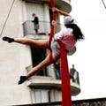 Female acrobat.