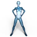 Female alien Royalty Free Stock Photo