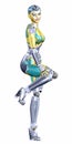 Female Android Royalty Free Stock Photo
