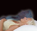 Female Astral Projection Experience Royalty Free Stock Photo