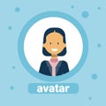 Female Avatar Business Woman Profile Icon Element User Image Face