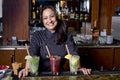 Female Bartender Mixologist Royalty Free Stock Photo