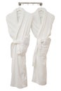 Female bathrobes Royalty Free Stock Photo