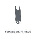 Female bikini piece icon from Brazilian icons collection.