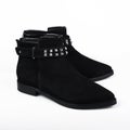 Female black shoes Royalty Free Stock Photo