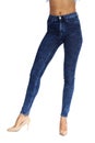 Female body part denim jeans Royalty Free Stock Photo