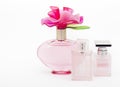 Female bottles with Perfum