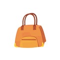 Female Brown Leather Handbag Item From Baggage Bag Cartoon Collection Of Accessories