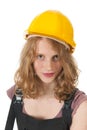 Female builder Royalty Free Stock Photo