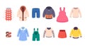 Female casual summer, spring, winter clothes set