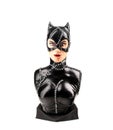 Female cat from the Marvel Universe printed on a 3D printer and hand-painted on a white background